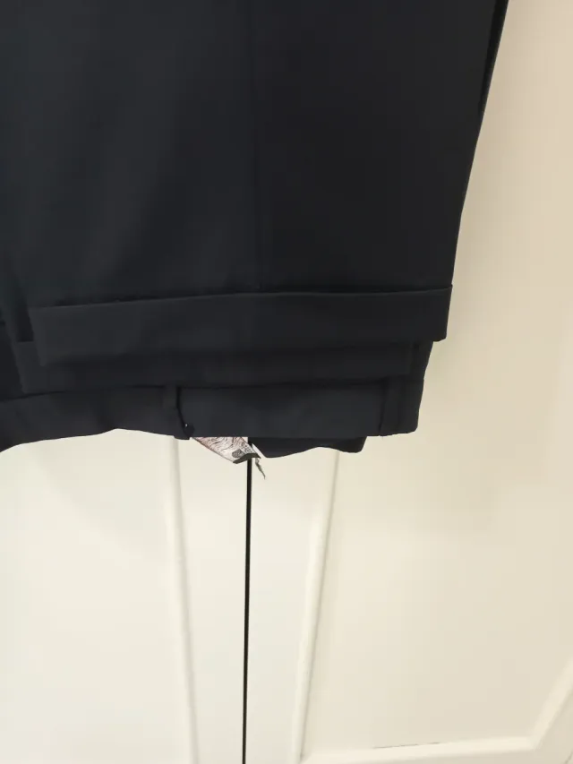 Pantaloni classici uomo neri