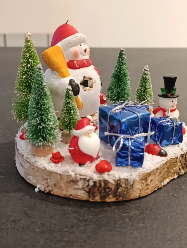 Lanterna Pupazzo Neve Decorazioni Natalizie