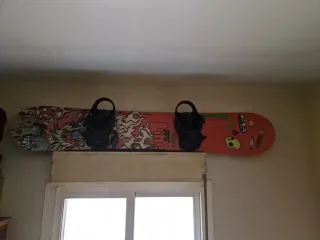 Tablas de Snowboard con Fijaciones