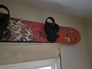 Tablas de Snowboard con Fijaciones