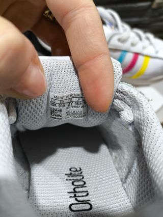 Adidas Superstar Scarpe Bambino Taglia 27