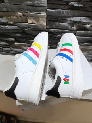 Adidas Superstar Scarpe Bambino Taglia 27