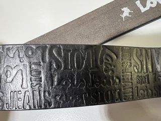 Cinturón Piel Lois Negro t.105. Nuevo