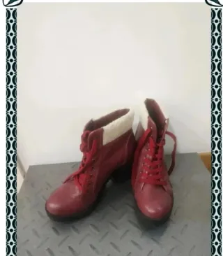 Stivaletti caldi bordeaux