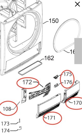 Copertura Asciugatrice Electrolux DelicateCare