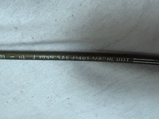 Latiguillo freno trasero metálico J.Juan