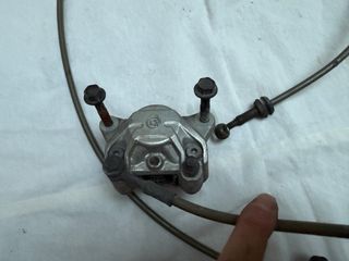 Latiguillo freno trasero metálico J.Juan