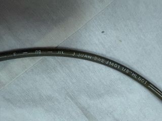 Latiguillo freno trasero metálico J.Juan