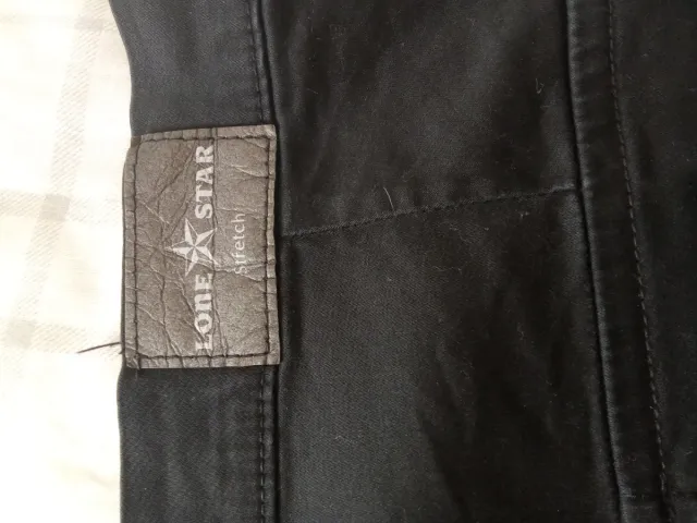 Pantalón cargo negro mujer