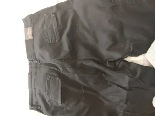 Pantalón cargo negro mujer