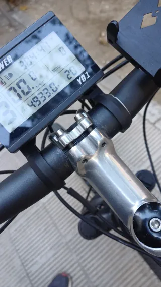 Bicicleta Eléctrica Mtb Negra