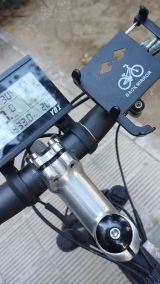 Bicicleta Eléctrica Mtb Negra