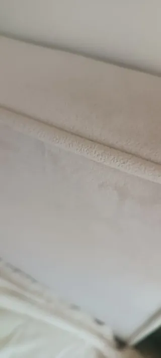 Cabecero Cama 150cm Beige/Blanco Nuevo hasta suelo