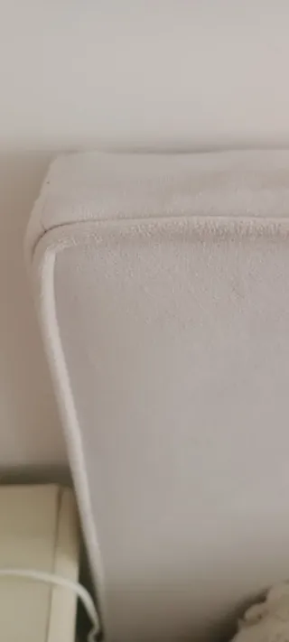 Cabecero Cama 150cm Beige/Blanco Nuevo hasta suelo