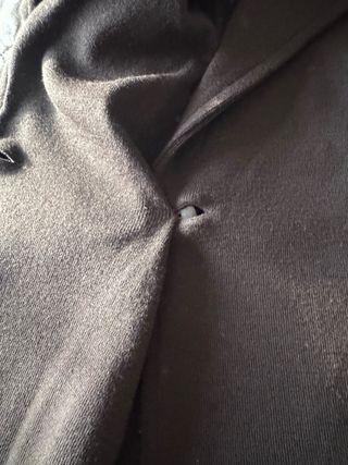 Cappottino Rosa Martinez nero con pelliccia