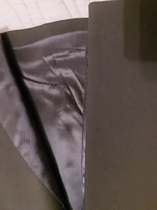 Trench Zara Negro Talla M