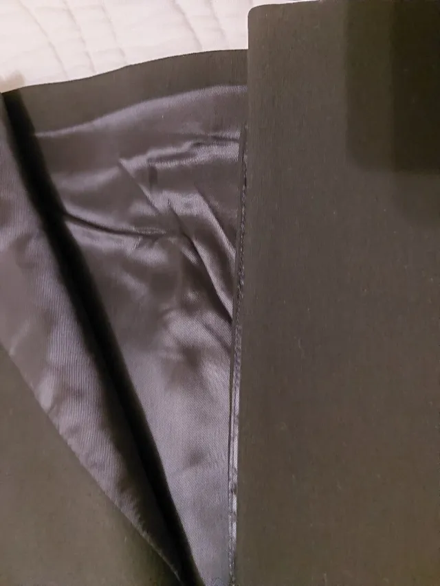 Trench Zara Negro Talla M