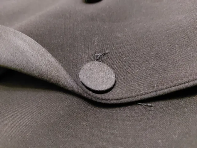 Trench Zara Negro Talla M