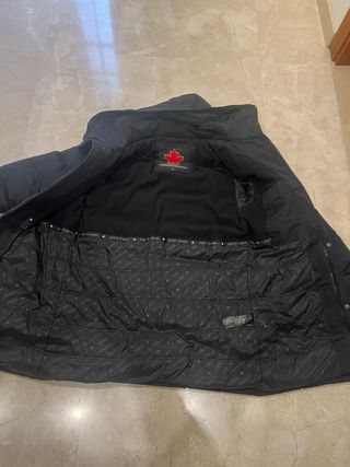 Abrigo Zavetti Canada Largo Negro