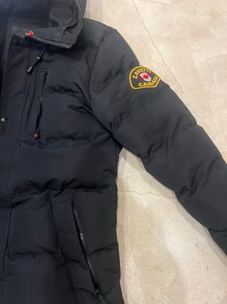 Abrigo Zavetti Canada Largo Negro