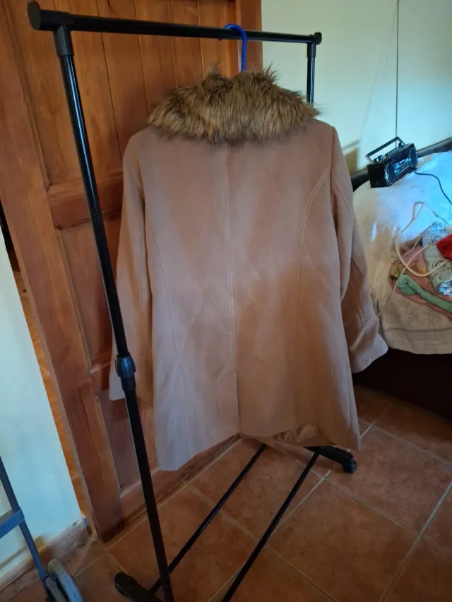 Abrigo TT Milano Beige Talla M