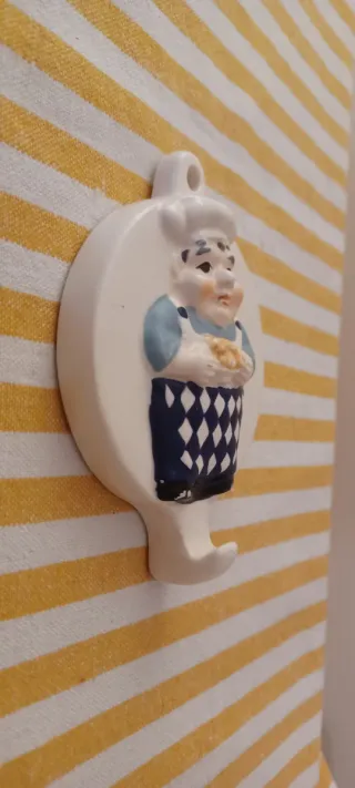 Appendino cuoco in ceramica