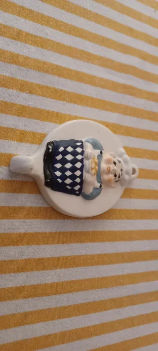 Appendino cuoco in ceramica