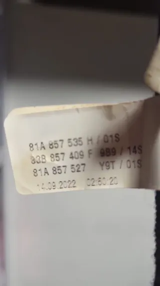 Espejos retrovisores Audi Q3sportback