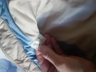 Chaqueta niña acolchada estilo equitación