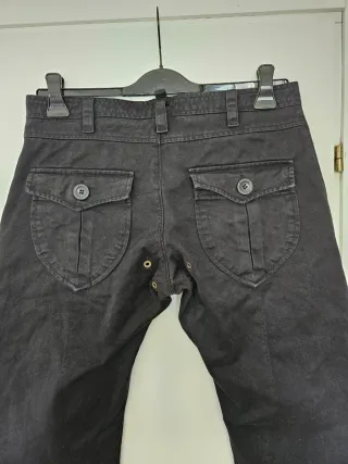 Jeans denim uomo vintage Brian Dales neri tg. M