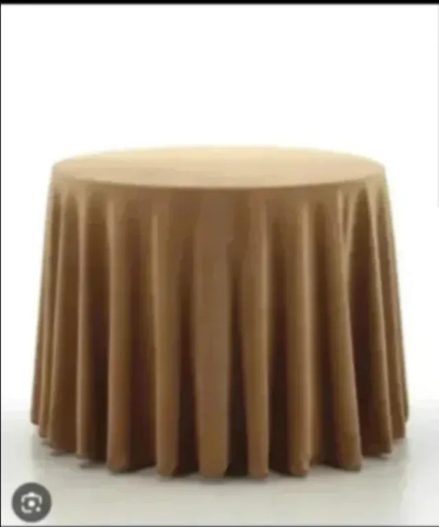 Gonna da tavolo Camilla rotonda 110 cm