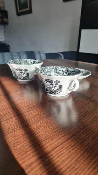 Juego Tazónes y Plato La Cartuja Sevilla