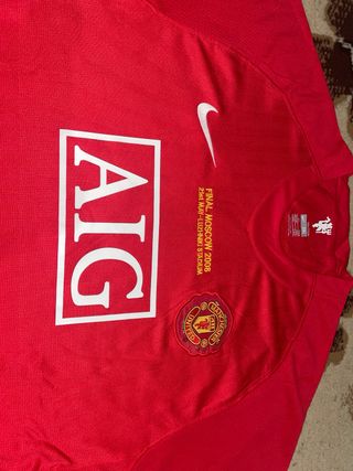 Camiseta Nike CR7 Ronaldo Manchester United Roja