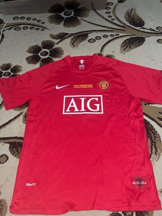 Camiseta Nike CR7 Ronaldo Manchester United Roja