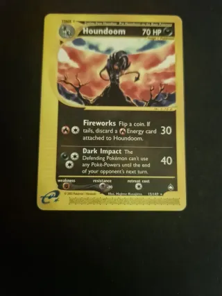 Houndoom 15/147 Carta Pokémon