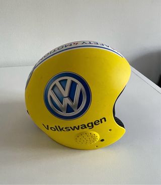 Casco de esquí infantil amarillo