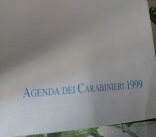 Agenda Carabinieri 1999