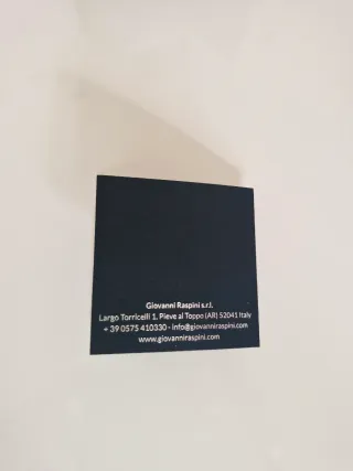 Scatola Giovanni Raspini nera