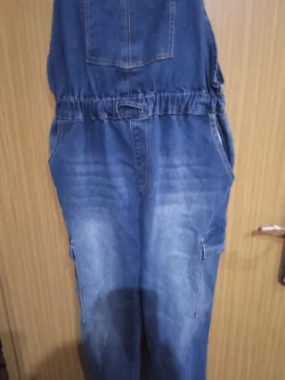 Peto vaquero azul talla L