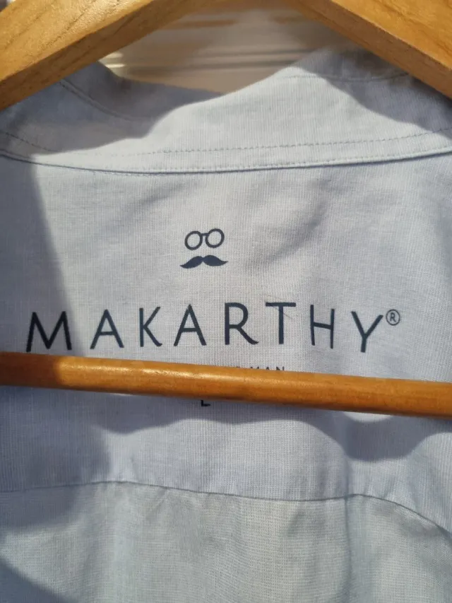 Camisa Makarthy Oxford Celeste Talla L