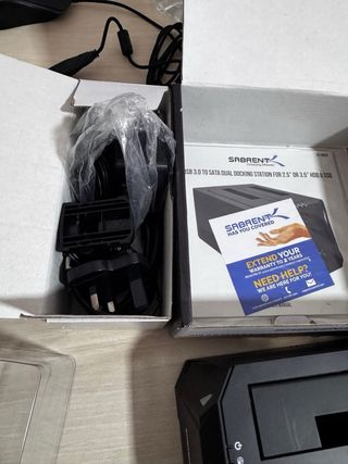 Estación Acoplamiento Sabrent USB-C Dual SATA