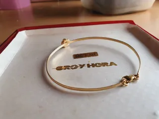 Pulsera Oro 18K Flor