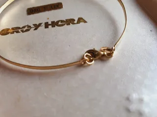 Pulsera Oro 18K Flor