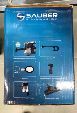 Aspiradora de mano SAUBER 2 en 1