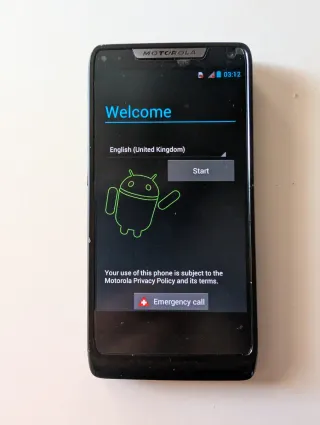 Motorola Razr i / XT890 Nero