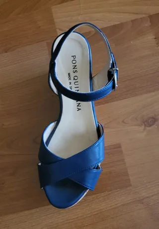 Sandalias Pons Quintana color azul