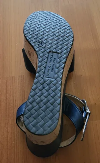 Sandalias Pons Quintana color azul