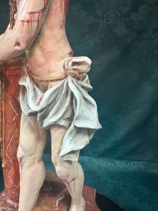 Jesús atado a columna autor Pedro Ramírez Pazos