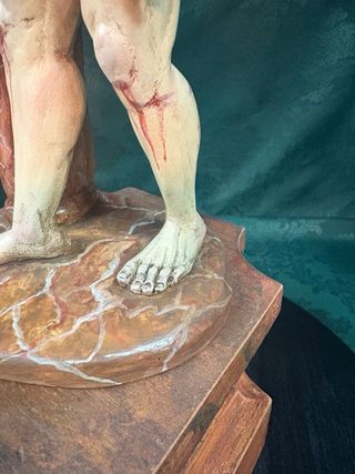 Jesús atado a columna autor Pedro Ramírez Pazos