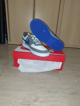 Nike Court Vision Low Azul/Gris